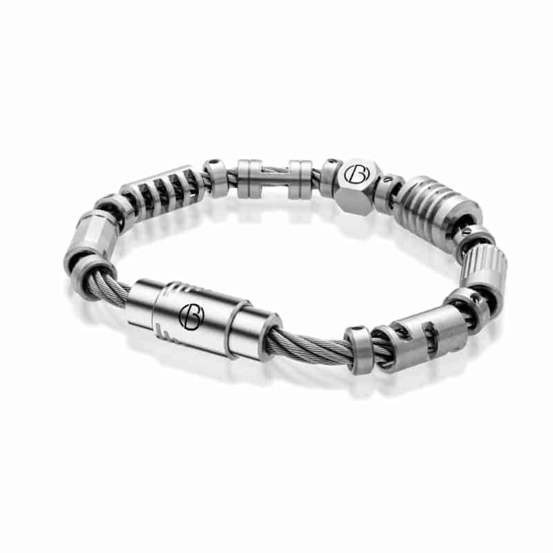 Stainless Steel Fully Loaded CABLE Bracelet