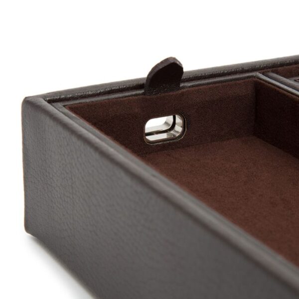 Blake Valet Tray Brown With Cuff Detail 2 306406